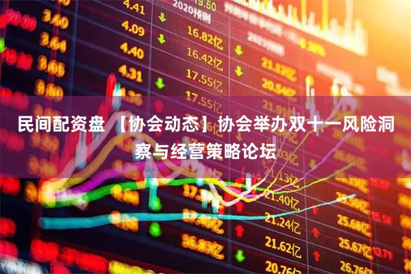 民间配资盘 【协会动态】协会举办双十一风险洞察与经营策略论坛